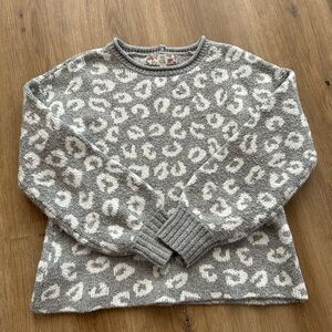 Cheetah print sweater